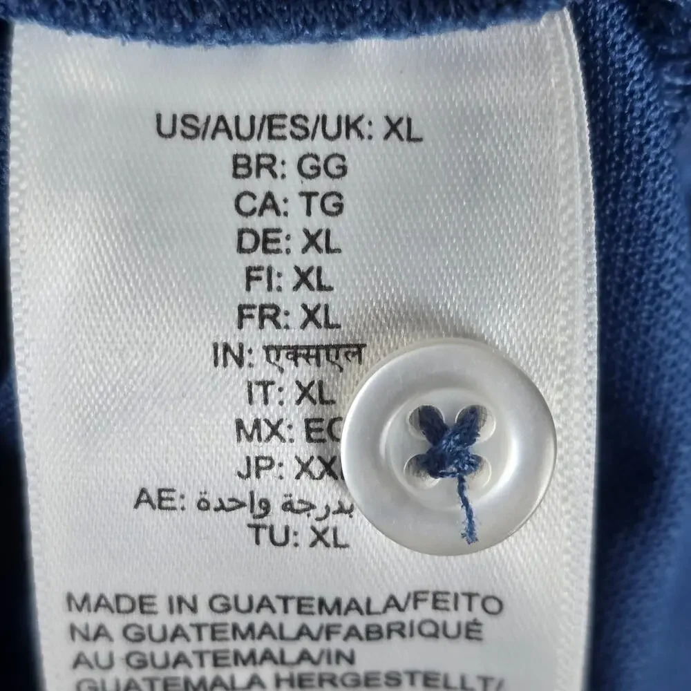 🌼Amazon Essentials XL Blue Performance Golf Polo Shirt - Picture 5 of 9